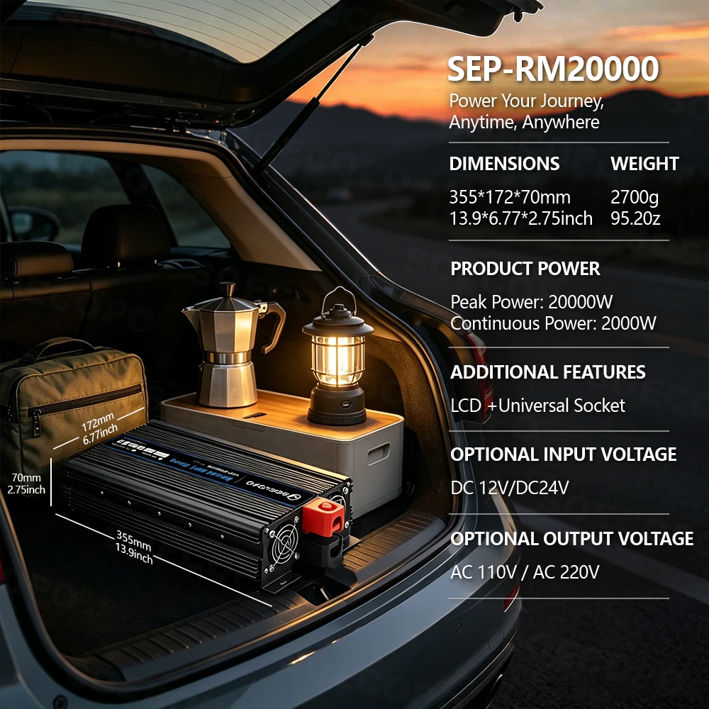 Emergency Power 20000W Solar K - Outdoor Power Inverter recension och pris