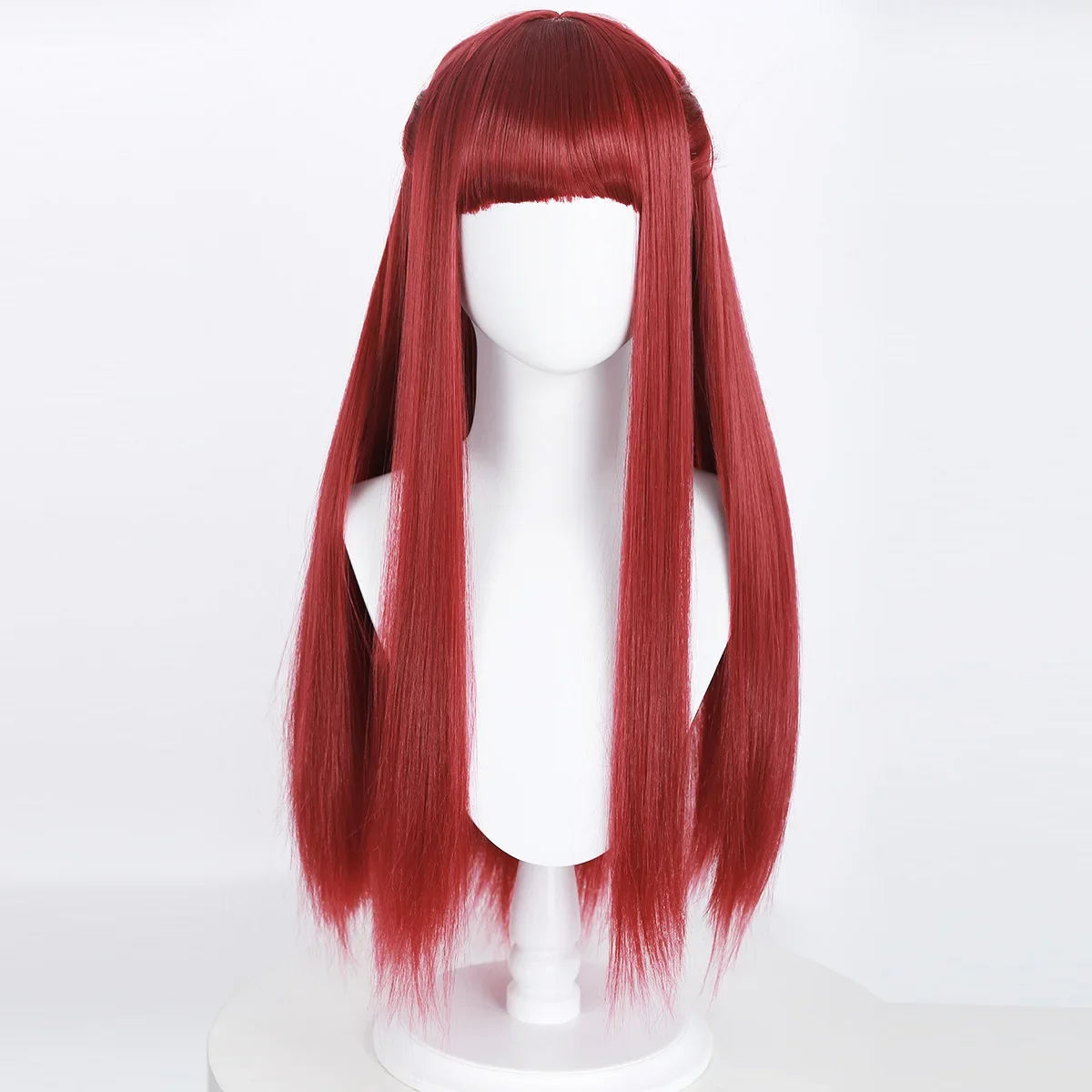 Kitagawa Marin Little Devil Cosplay Wig Synthetic Red Long Straight Wig Dressing Doll Falling in Love Anime Coser Wig Party Use