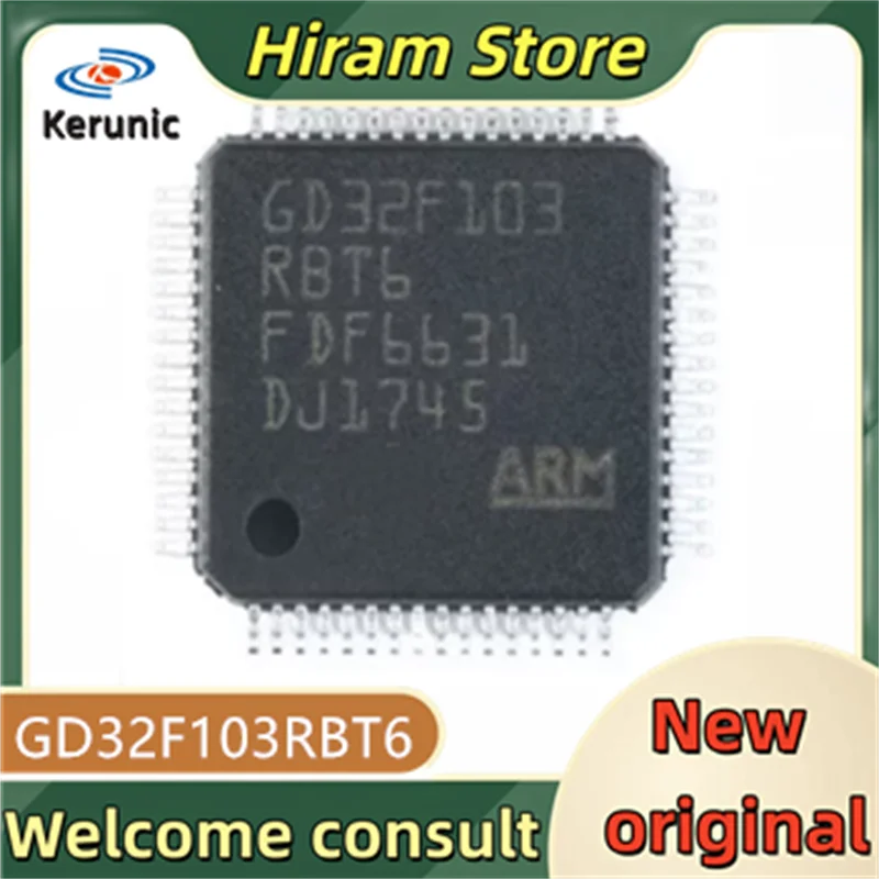 5PCS GD32F103RBT6 New and original GD32F103RBT GD32F103R