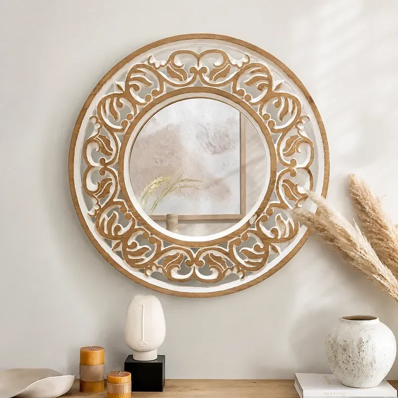 Creative Retro Wabi Wall Pendant Living Room Sofa Dining Room Background Bedroom Entrance Home Decor