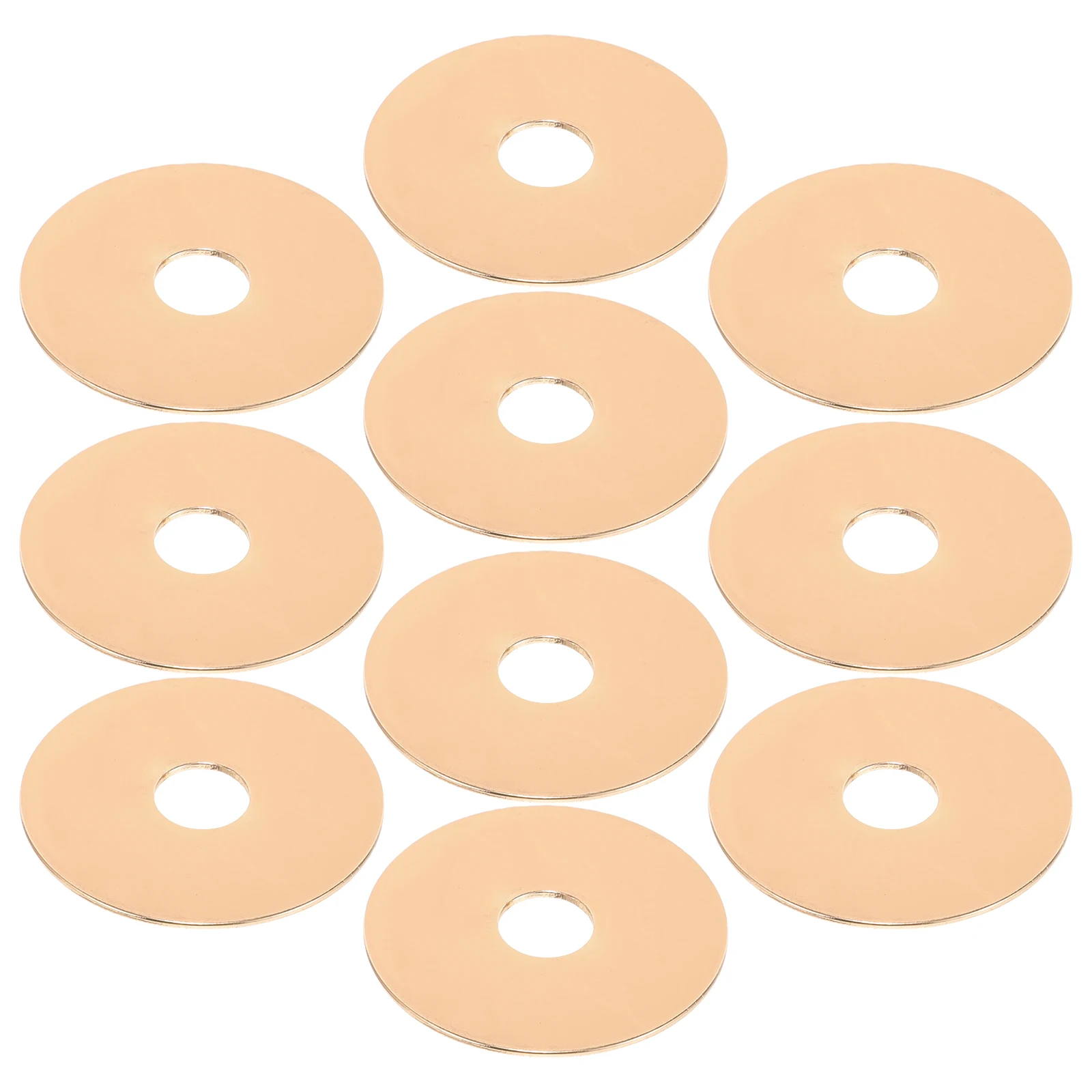 

10pcs M10 Lampshade Gasket Iron Collar Rings Socket Thread Adapter 40mm Diameter French Gold Lighting Accessories