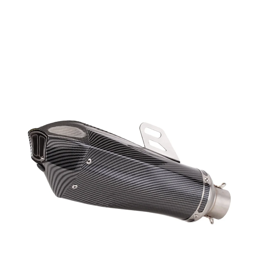 

Intelligent Library High Quality Cobra Motorcycle Exhaust Muffler 51mm Motocross Modify Universal CH Carbon Fiber Material