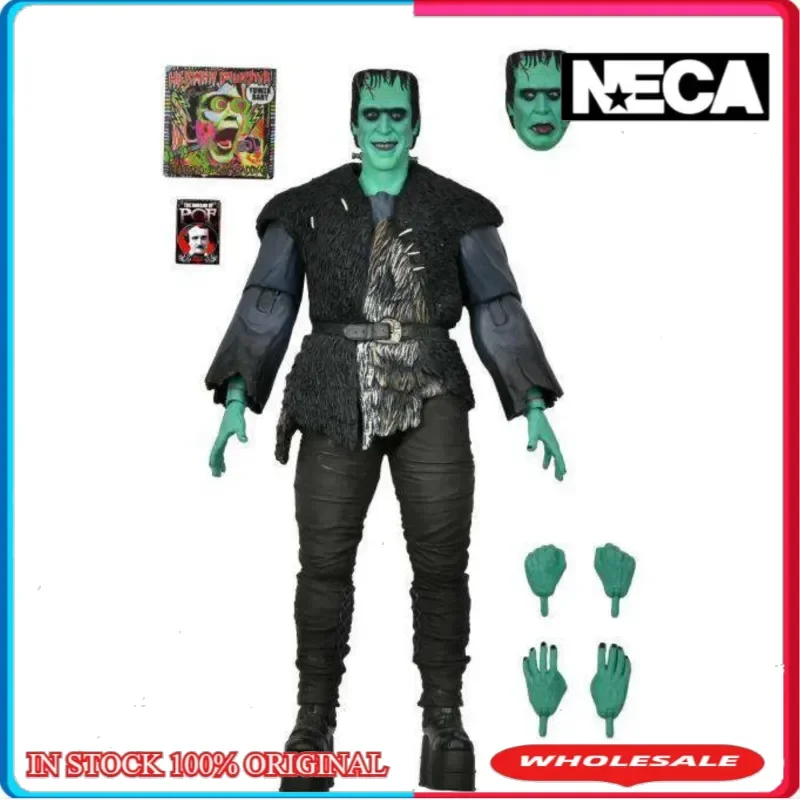 NECA Toys Rob Zombie's The Munsters 7'' Action Figure Ultimate Herman Munster 18 Cm Original Doll Collection Statue Model Kits