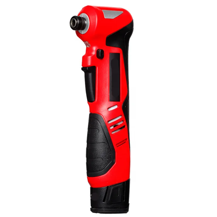 90 degree right angle power tool 5712 lithium battery 12v rechargeable angle impact driver screwdriver screw wrench