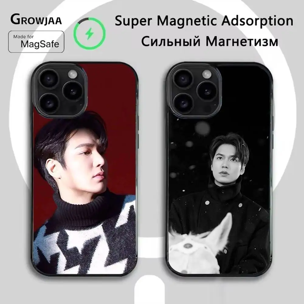 

Чехол для телефона Actor Lee M-Min Ho для iPhone 16e, 16, 15,14,13,12,11, Plus, Pro, Max, Mini Magsafe с магнитной беспроводной зарядкой