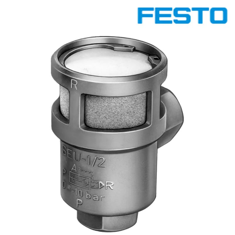 FESTO SE series valves 6822-SEU-1/2 Genuine original Quick exhaust valves G1/2 standard gas interface Equipped with muffler