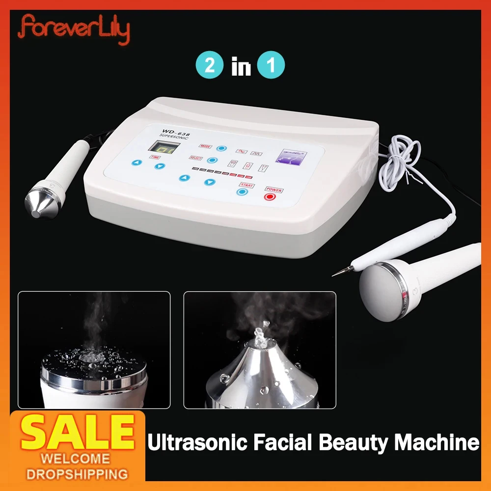 3 In 1 ultrasuoni macchina per la bellezza del viso Micro Plasma lentiggine rimozione Lifting massaggiatore pelle tatuaggio verruca talpa rimozione lentiggine