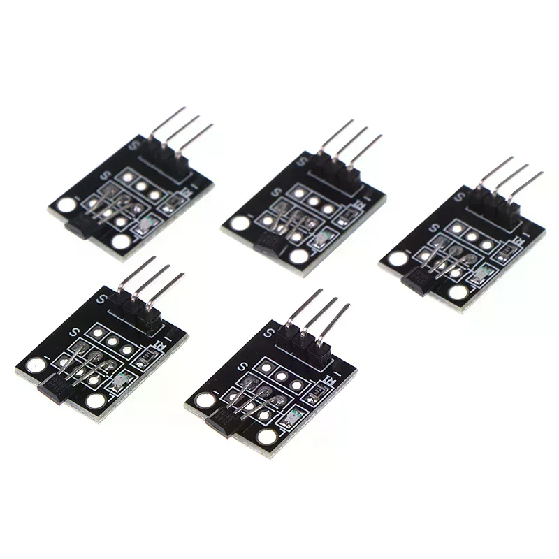 5PCS KY-003 hall effect magnetic sensor module for pic avr smart car