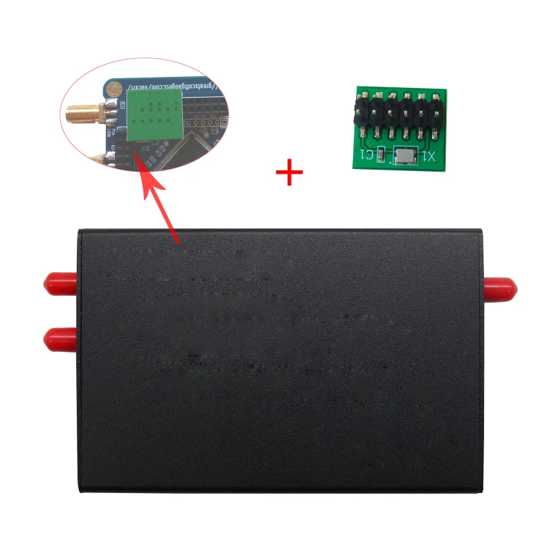 

HackRF One Starter SDR HackRF One с защитной крышкой, алюминиевый корпус + TCXO имитация GPS