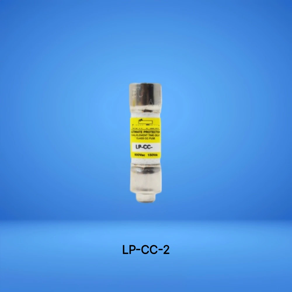 LP-CC-2 10PCS Time Delay Class CC Fuse, 2A 600VAC, Industrial Circuit Protection OEM