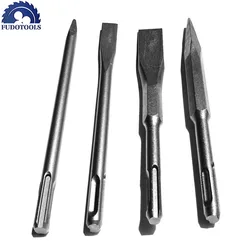 Cost Sale Of 4PCS SDSplus/Square Shank 150mm Length Mini Electric Hammer Chisel For Concrete/Brick/Wall/Tile Slotting Drilling