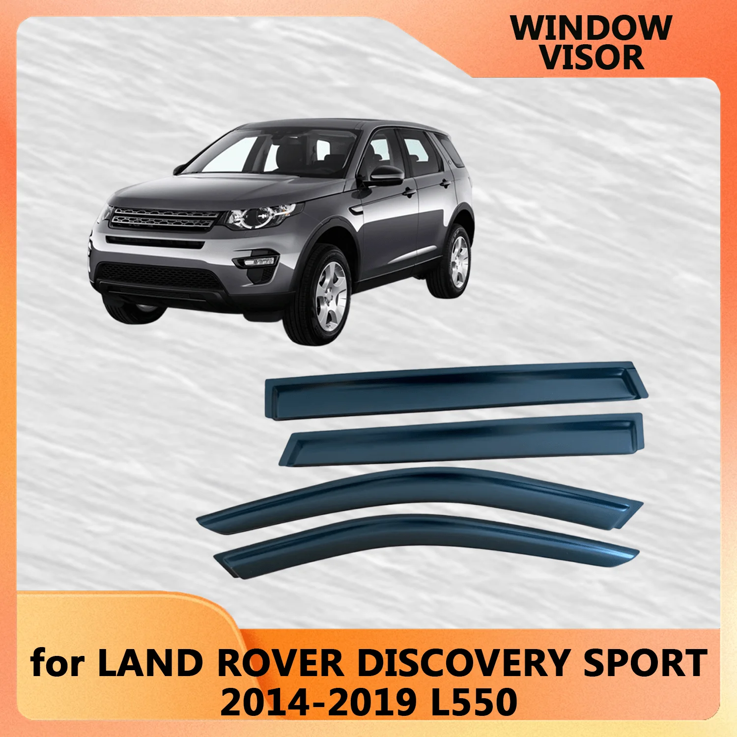 

Window Visor for LAND ROVER DISCOVERY SPORT L550 2014 2015 2016 2017 2019 Wind Deflectors Rain Guard Door Visor Vent Shades