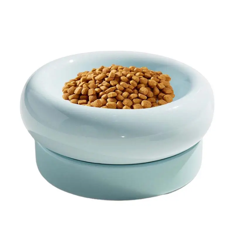 

Cute Cat Bowls Cat Ceramic Feeder Puppy Detachable Dish Ceramic Cat Water Bowl Pet Accessories Kitten Food Container For Feeding