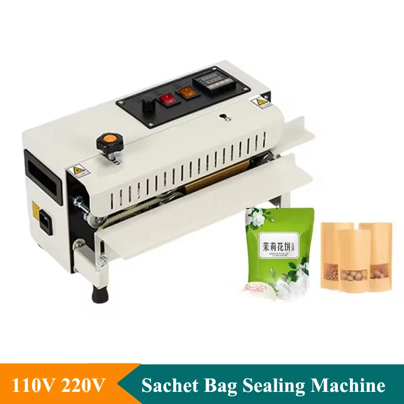 

Automatic Commercial Candy Polythene Bag Sealer Machine Desktop Plastic Bag Sealing Machine Food Packaging Sealing Machine