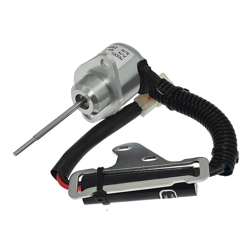 1503ES-12A5SUC9SLC24 Fuel Cut Solenoid Valve SA-5156 Aluminum 12V Construction Machinery Engine Fuel Parts