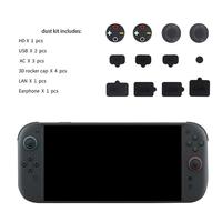12 In 1 Dust Proof Kit Dust Prevention Cover Pack Soft Rubber Plug Set 3D Rocker Antislip Caps For Nintendo Switch 2 (2025) NS 2