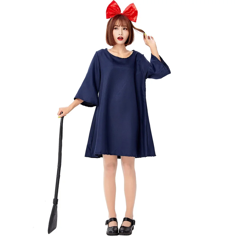 Adults Kiki's Delivery Service Kiki exported to Japan cosplay costumes for Women Minimalist Japanese Witch little witch clothes