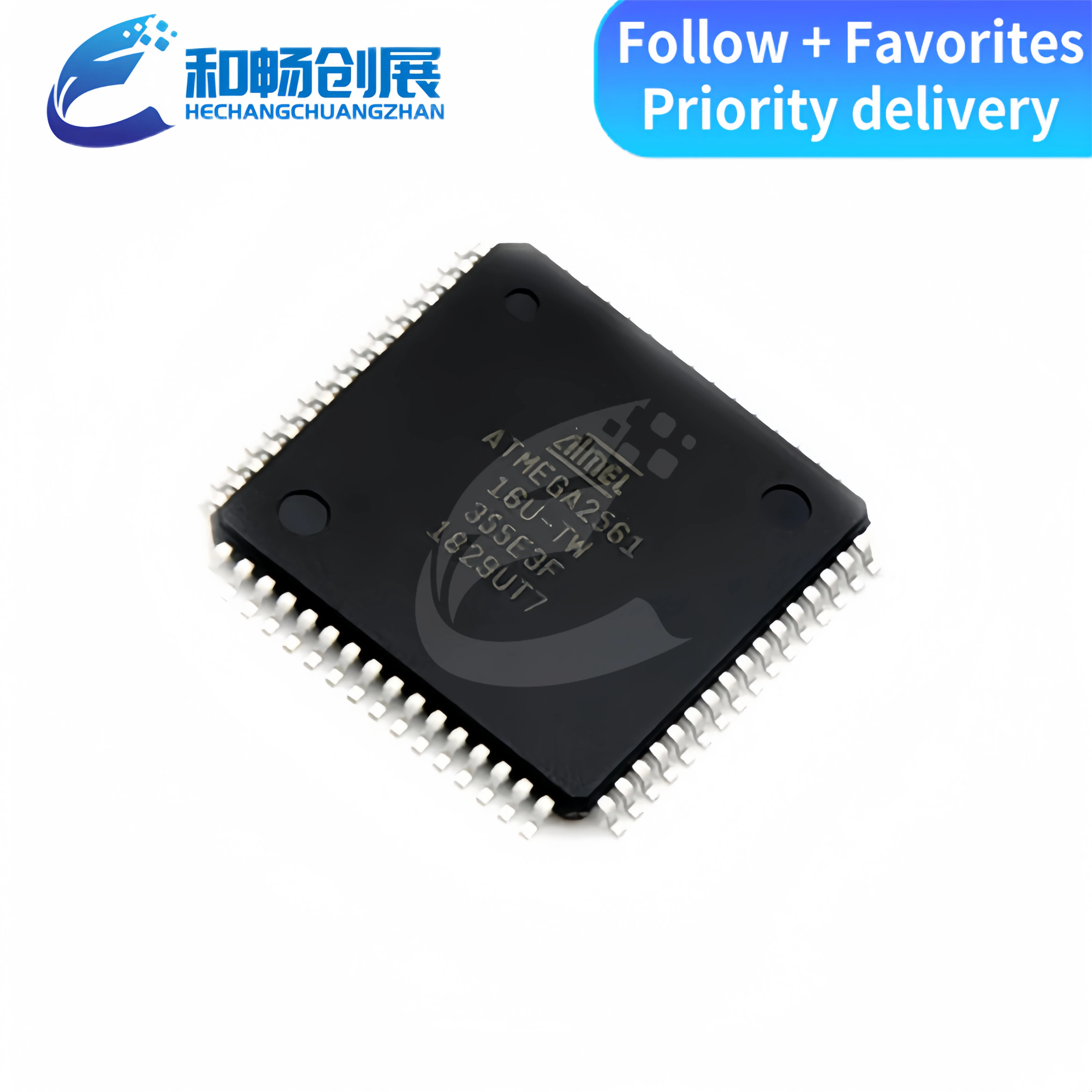 ATMEGA2561 ATMEGA2561-16AU TQFP64 microcontrolador chip IC punto original