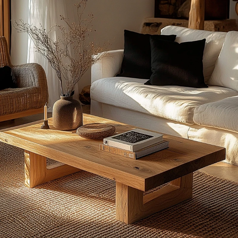 

Wabi-sabi wind tatami tea table tea table solid wood Japanese-style small apartment living room low coffee table household