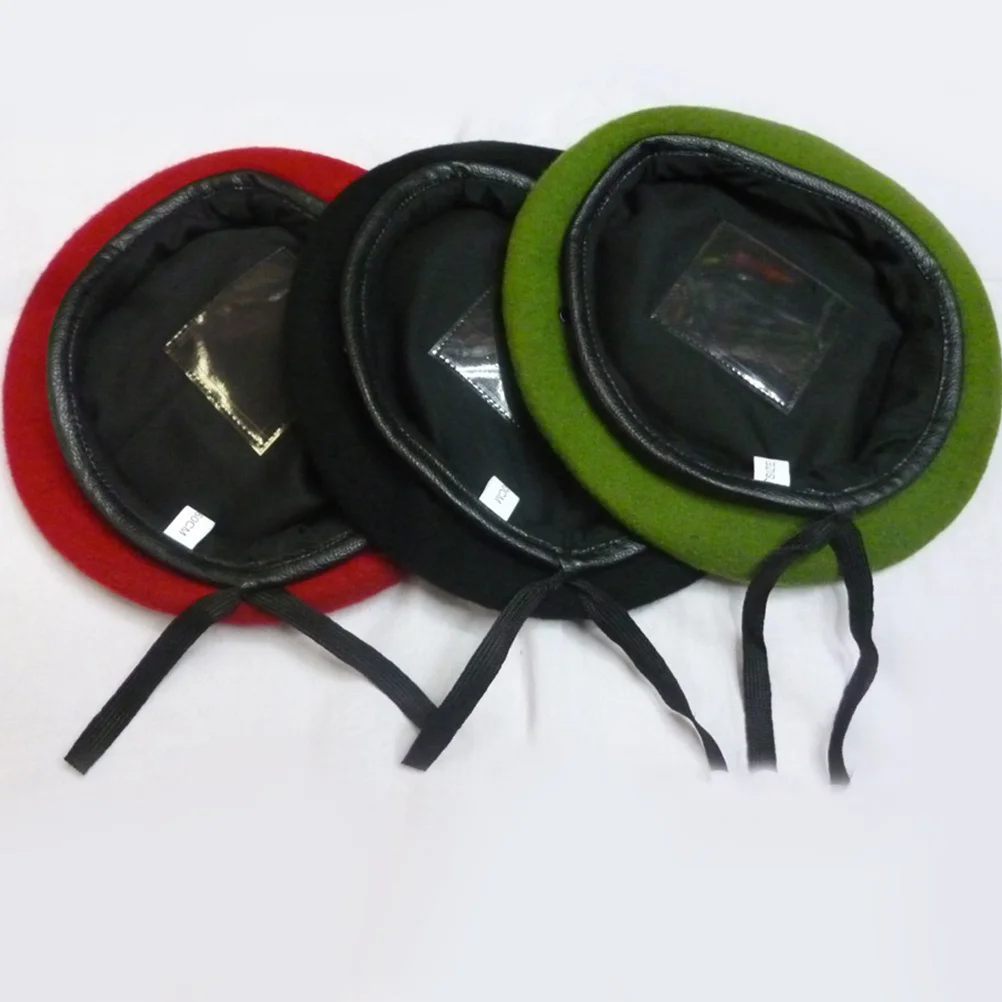 

Wool Beret Hat Adjustable Pure Wool Peaked Cap Lightweight Hat Driving Outdoor Unisex Flax Cap Mens Women