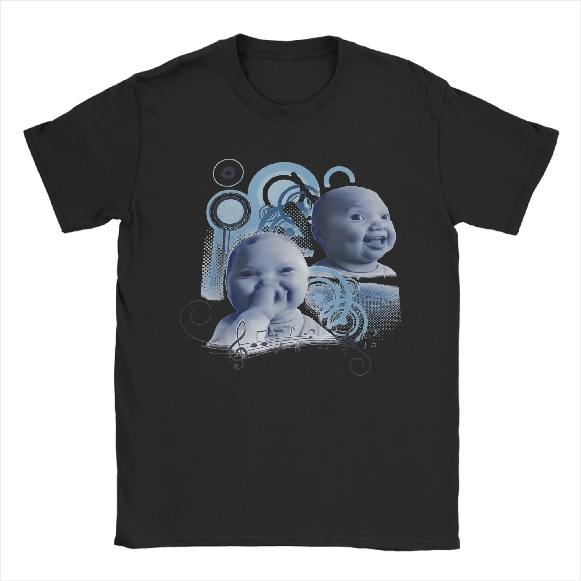 Vintage Funny Frutiger Metro AI Baby Meme Graphic Gen Z Humor T-Shirt for Men 100% Cotton T Shirt  Short Sleeve Tees Clothes