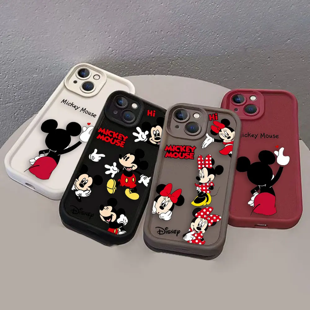 Cartoon Disney Mickey Minnie Mouse Case For Infinix CAMON SPARK 10 HOT 20 NOTE 12 ZERO 30 30I 40 40I 50 SMART 7 8 9 30C GO Case