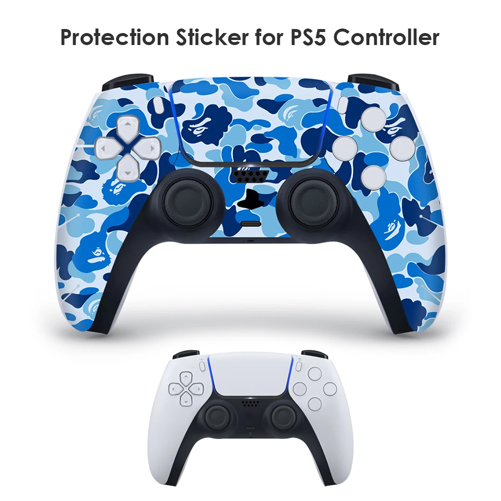 Skin Sticker For PlayStation 5 Controller Joypad Protector Scratchproof Decal Cover Gamepad Joystick for PS5 Gaming Accessories