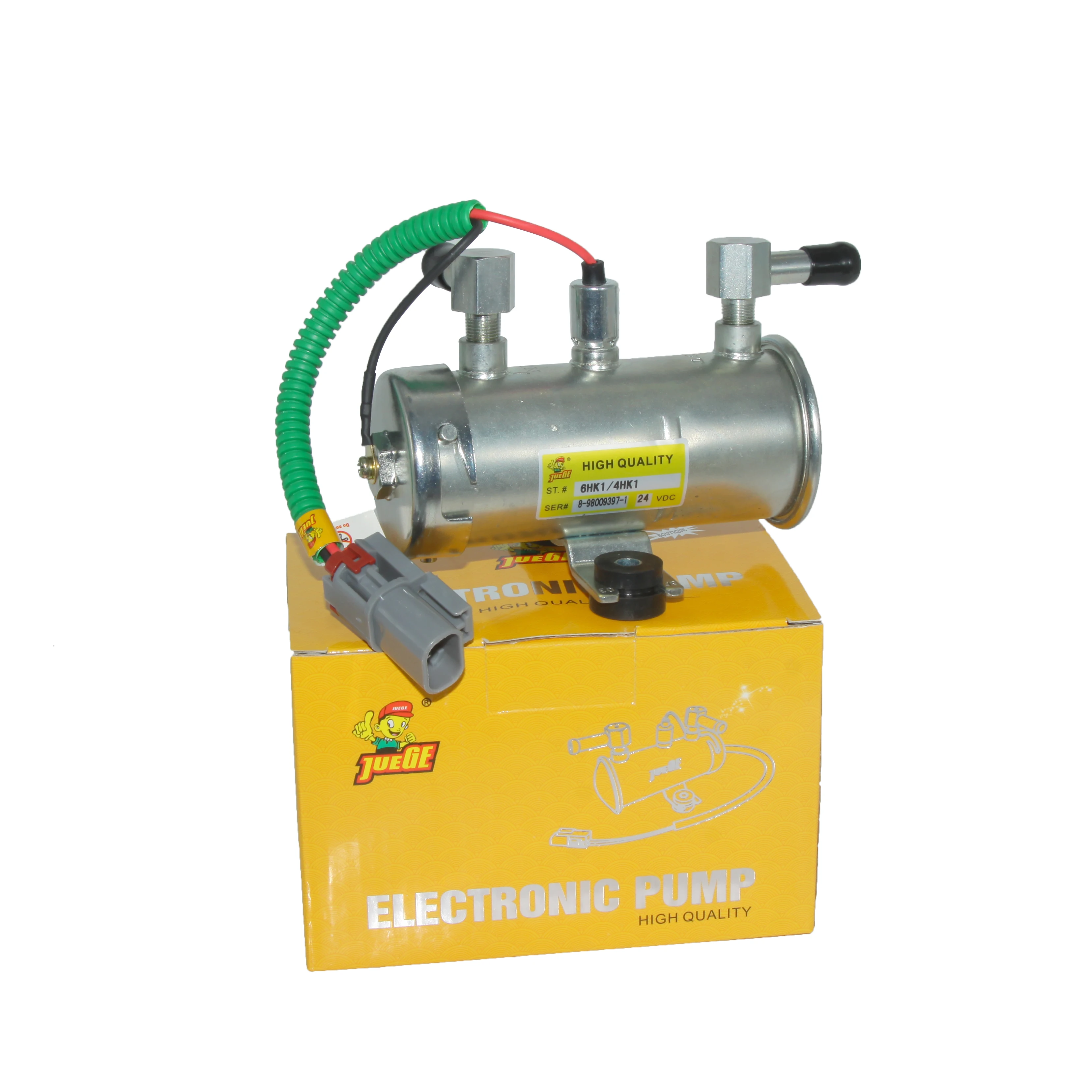 ZAX200 ZAX240 ZAX330 4HK1 6HK1 4JJ1 4LE2 24V 8980093971 4645227 8-98009397-1 High quality electric fuel pump for diesel engines