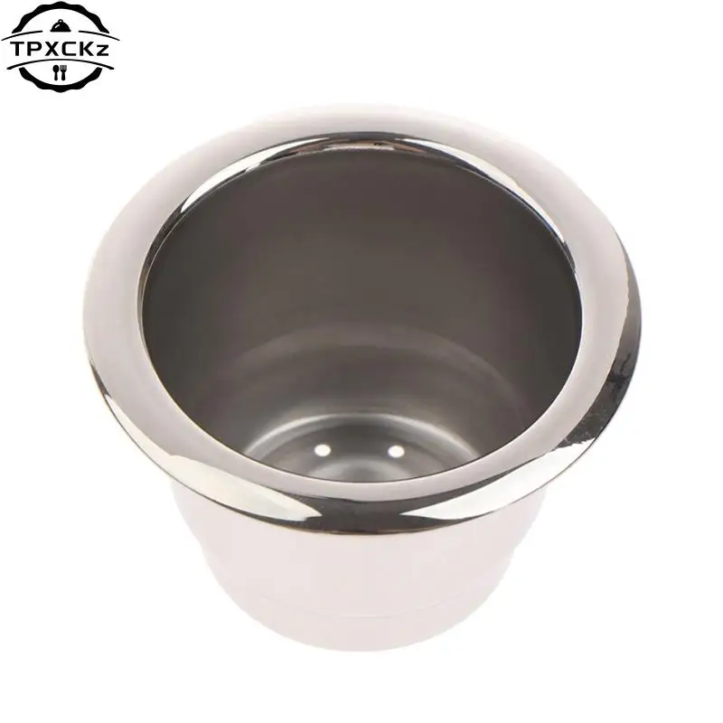 1pc Refillable Stainless Steel Espresso Coffee Maker Capsule Refilling Filter For Nespresso Machine Reusable Filter Coffee Pods