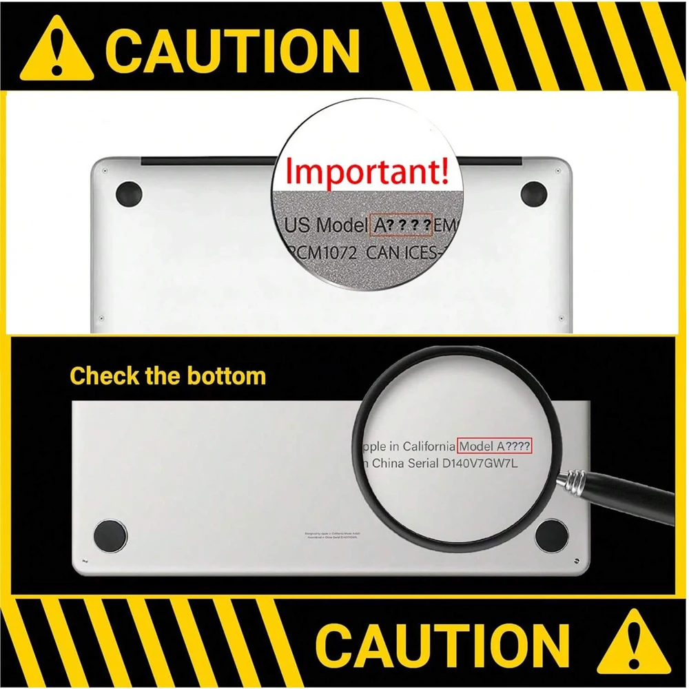 Capa de teclado de silicone para todos os MacBook Air/Pro 13",14"15"16 polegadas, M1,M2,M3 M4 Chip Modelo A2918,A2992,A3113,A2337,A2941 EUA e UE