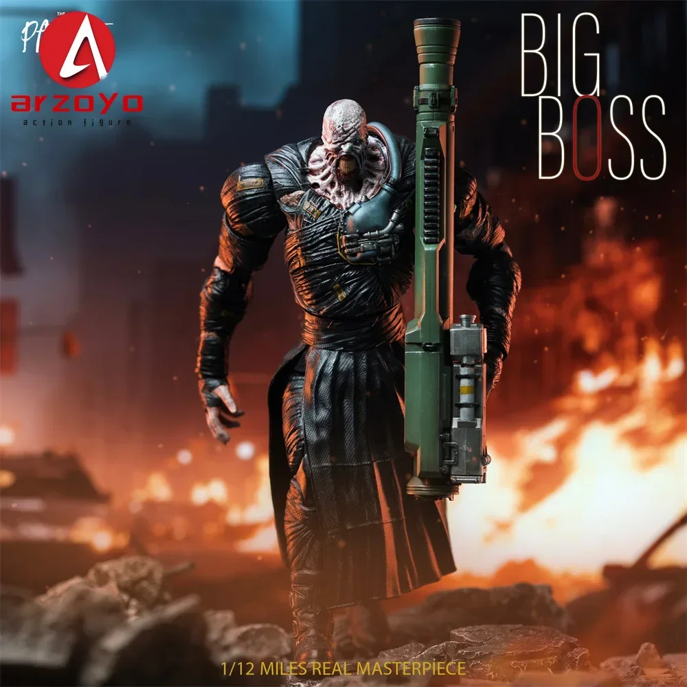

Patriot Studio 1/12 The Boss BIG BOSS Monster, биологическое органическое оружие, солдат, 6 дюймов, полный набор, модель экшн-фигурки