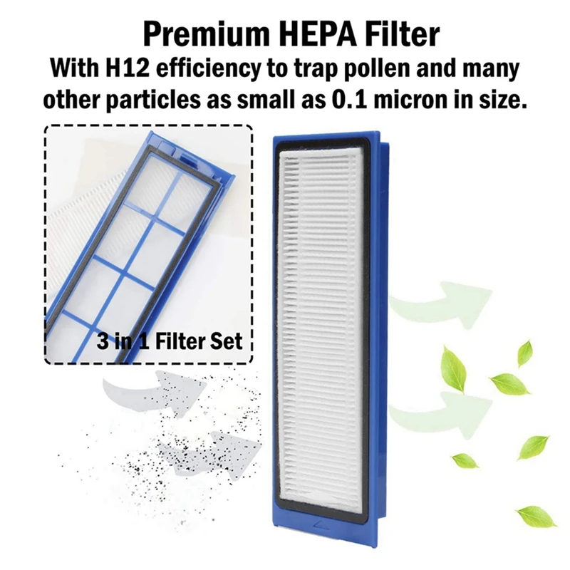 2X مجموعة قطع غيار للمكنسة الكهربائية الروبوتية الهجينة Eufy Robovac L70، مجموعة الملحقات