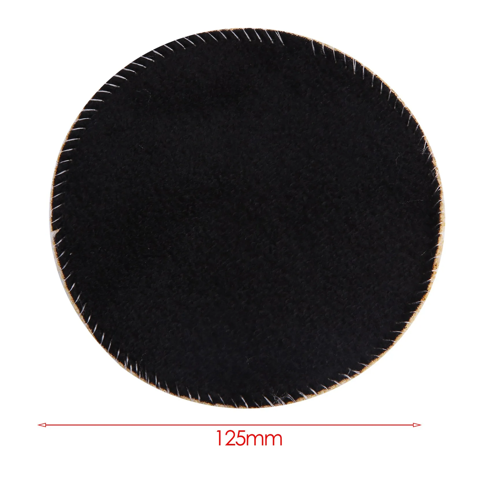 광택제 왁싱 패드, 섬유 광택기, 자동차 페인트 관리 보넷, 5 인치, 125mm, 20 개