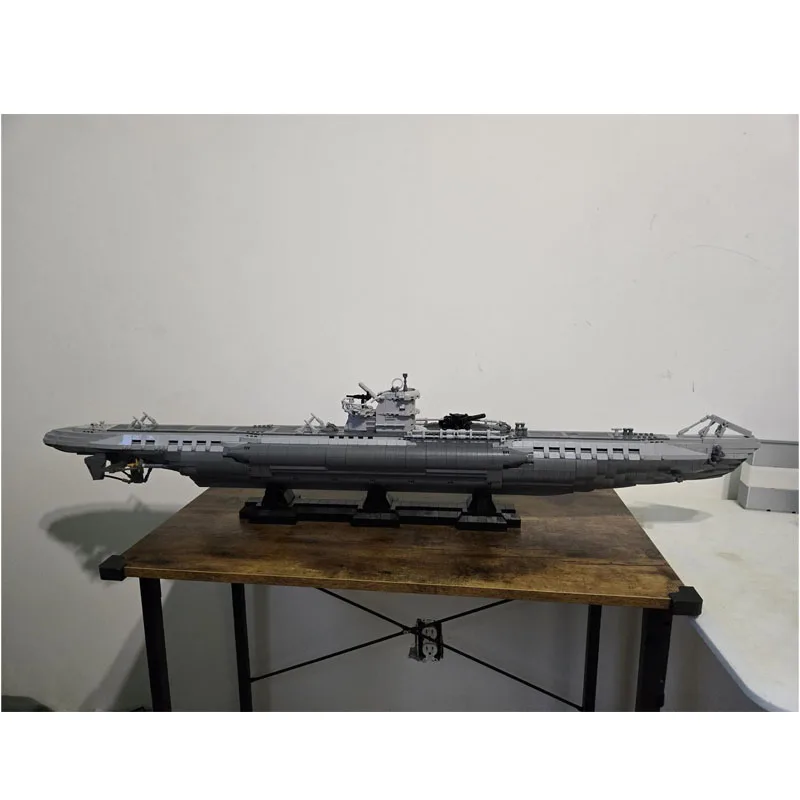 

MOC-139272Классический океанский тип U-образный подводной лодки, модель строительного блока4565 PartsMOC, креативная детская игрушка на день рождения для мальчиков, подарок