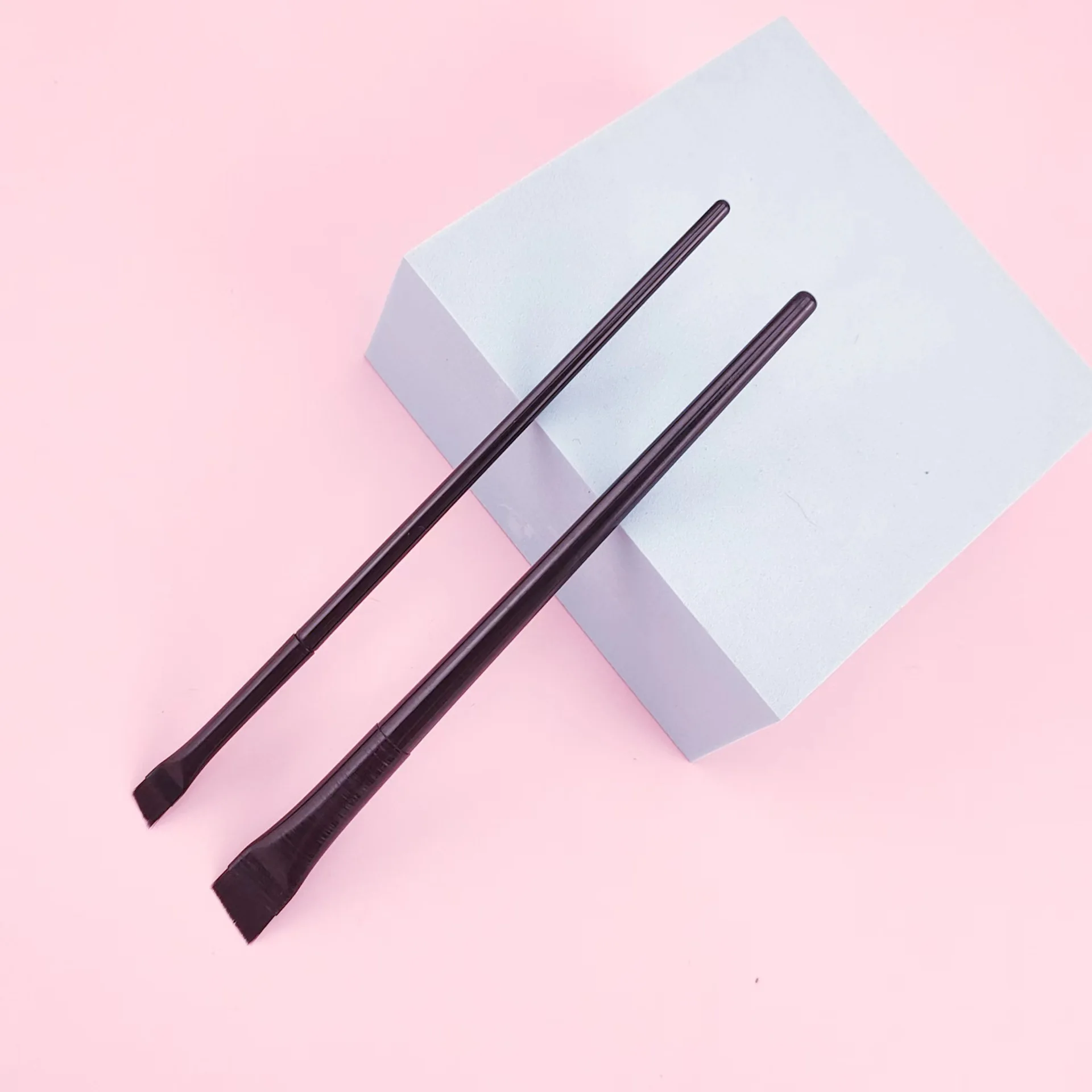 3 uds nueva línea de cepillo ultrafino línea de labios cepillo de línea de cejas corrector cepillo de ojos labio contorno de cejas corrector de ojos pinceles de maquillaje