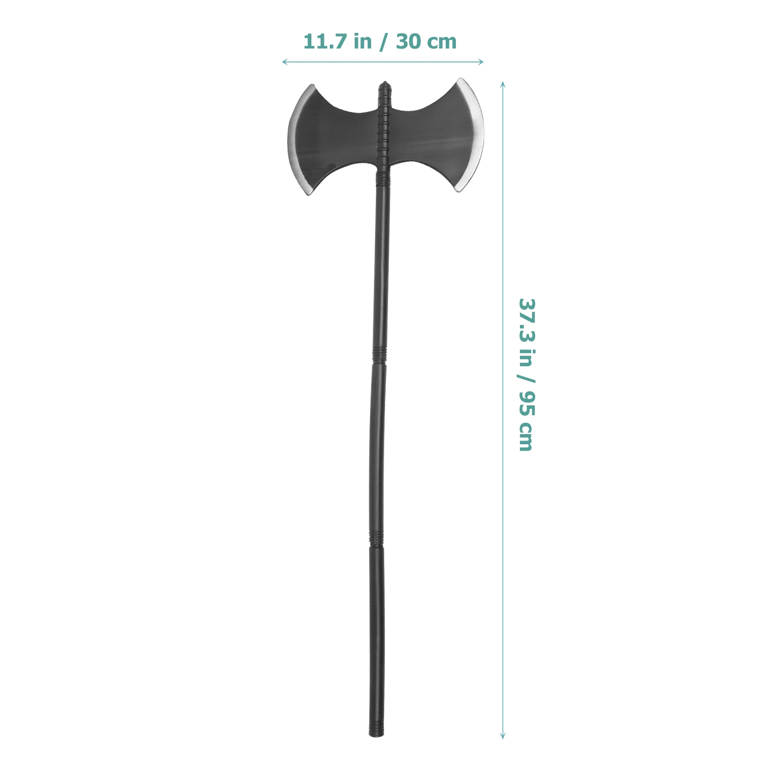 Axe Simulated Double-sided Kids Dress Halloween Cosplay Props Flame Black Plastic Child