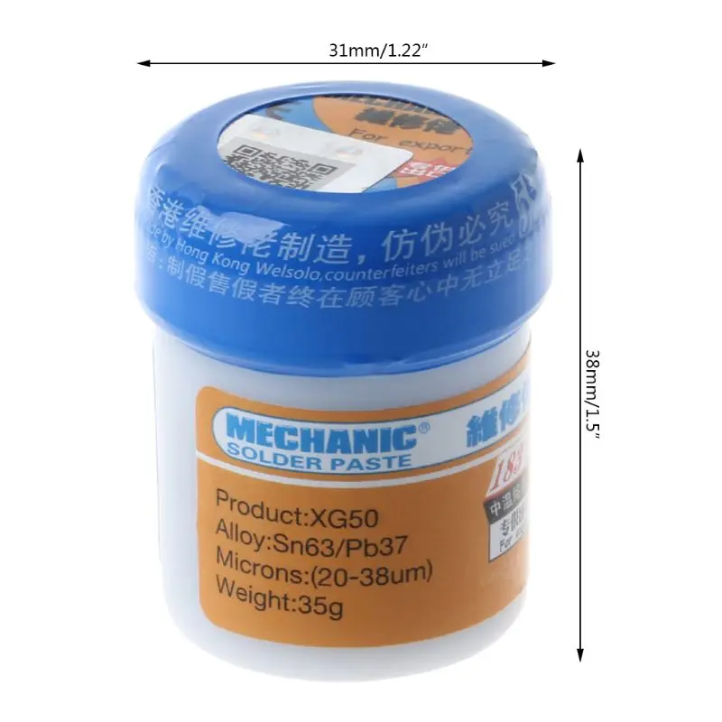 Welding Tin Paste Soldering Solder Aid Accessories Fulx Durable For Phone Repairing 35g