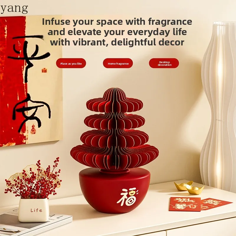 CX Home Furnishing Ornament Moving to a new home Office atmosphere Fu character ornament