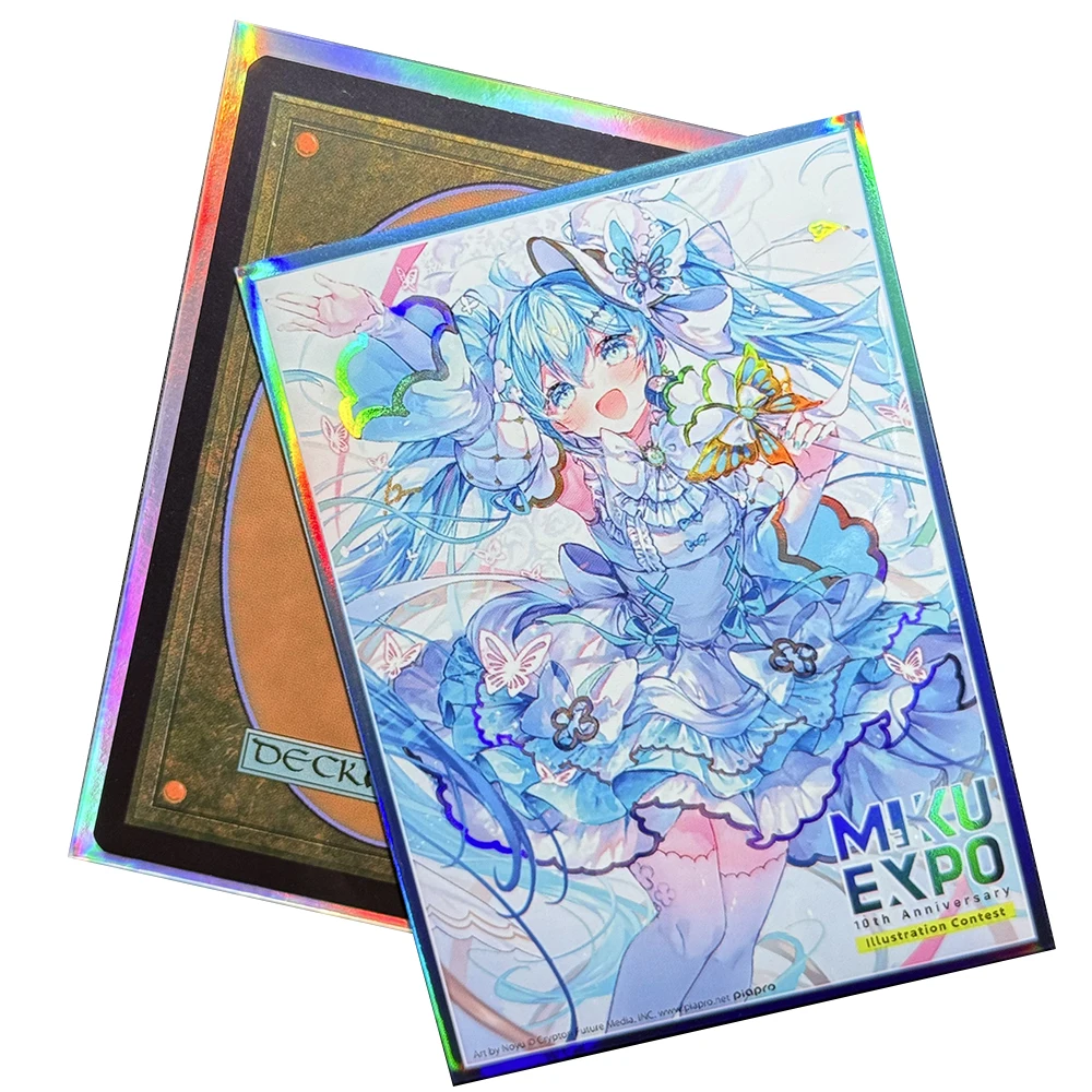 what size are digimon cards Magnamon & Veemon Standard Size Card Sleeves – Usagi Draws