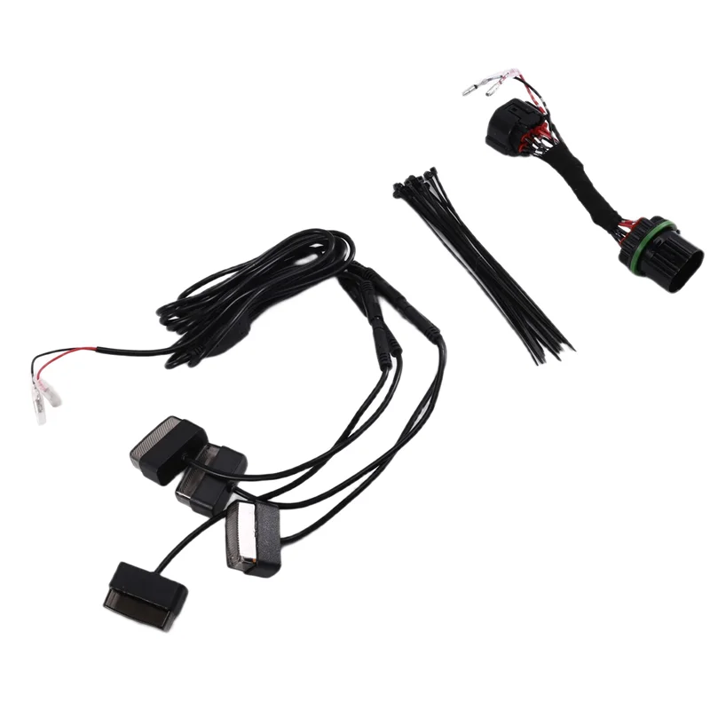 

For GWM Tank 300 2022-2024 Car Small Yellow Light LED Decorative Light For Fenglin Iron Cavalry Grille