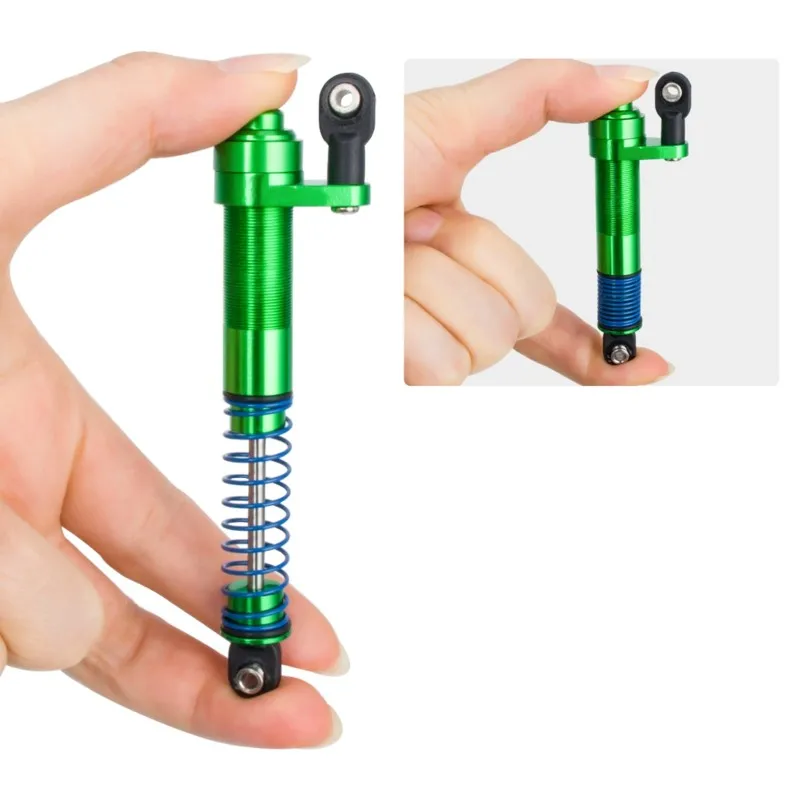 ABUM-Oil Dampers Shock Absorbers Metal Adjustable 78-100Mm For 1/10 For RC Crawler Car Axial SCX10 90046 Capra TRX4 Redcat Gen8