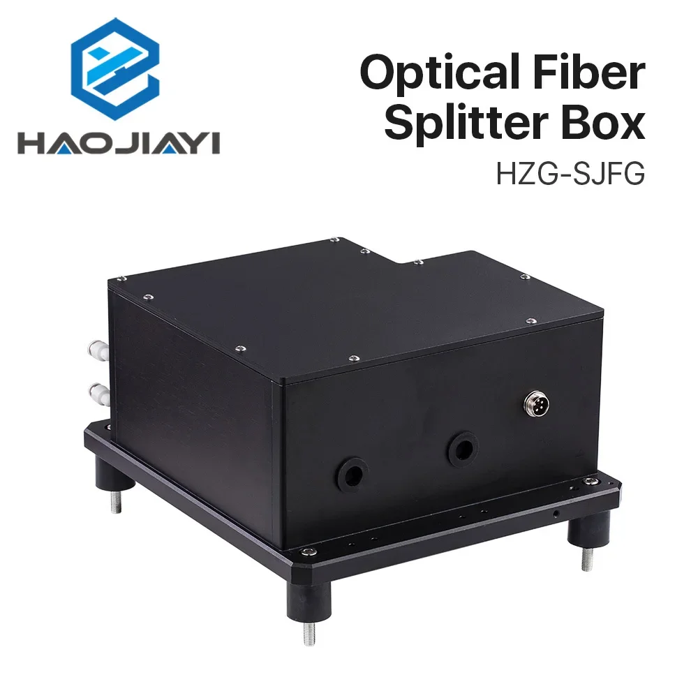 1064nm Optical Fiber Splitter Box QBH Interface Split to D80 Fiber Coupler HZG-SJFG for Raycus IPG MAX Welding Machine