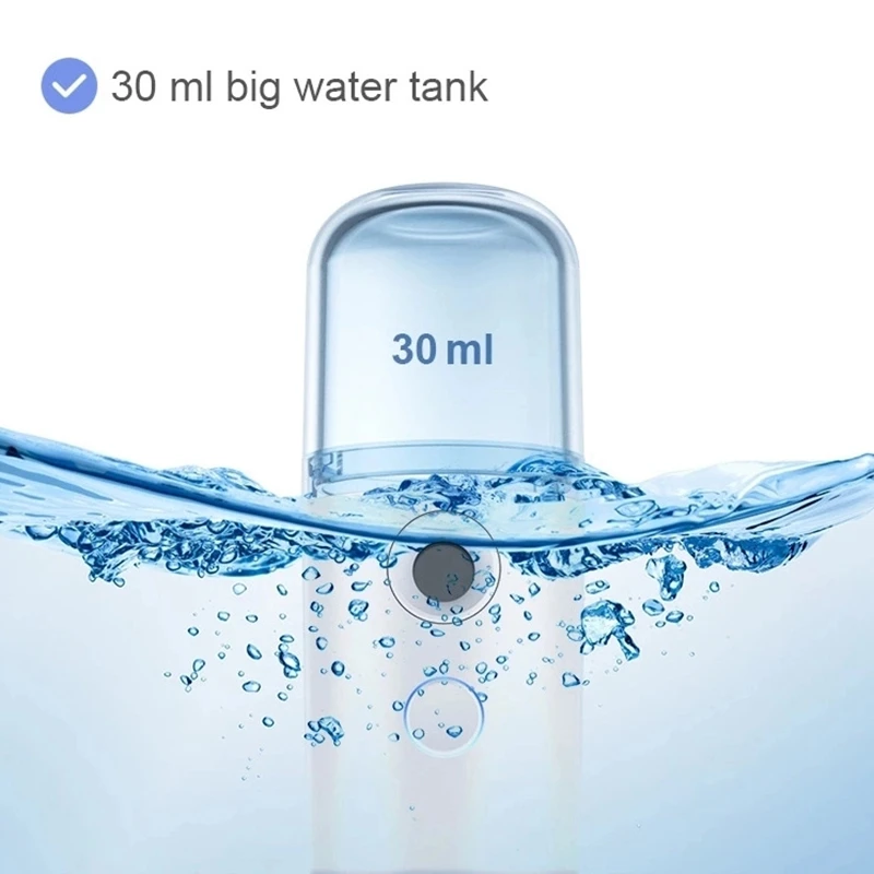 A14M Portable Nano Water Replenishing Humidifier USB Charging Handheld Spray Humidifier Suitable For Office Travel
