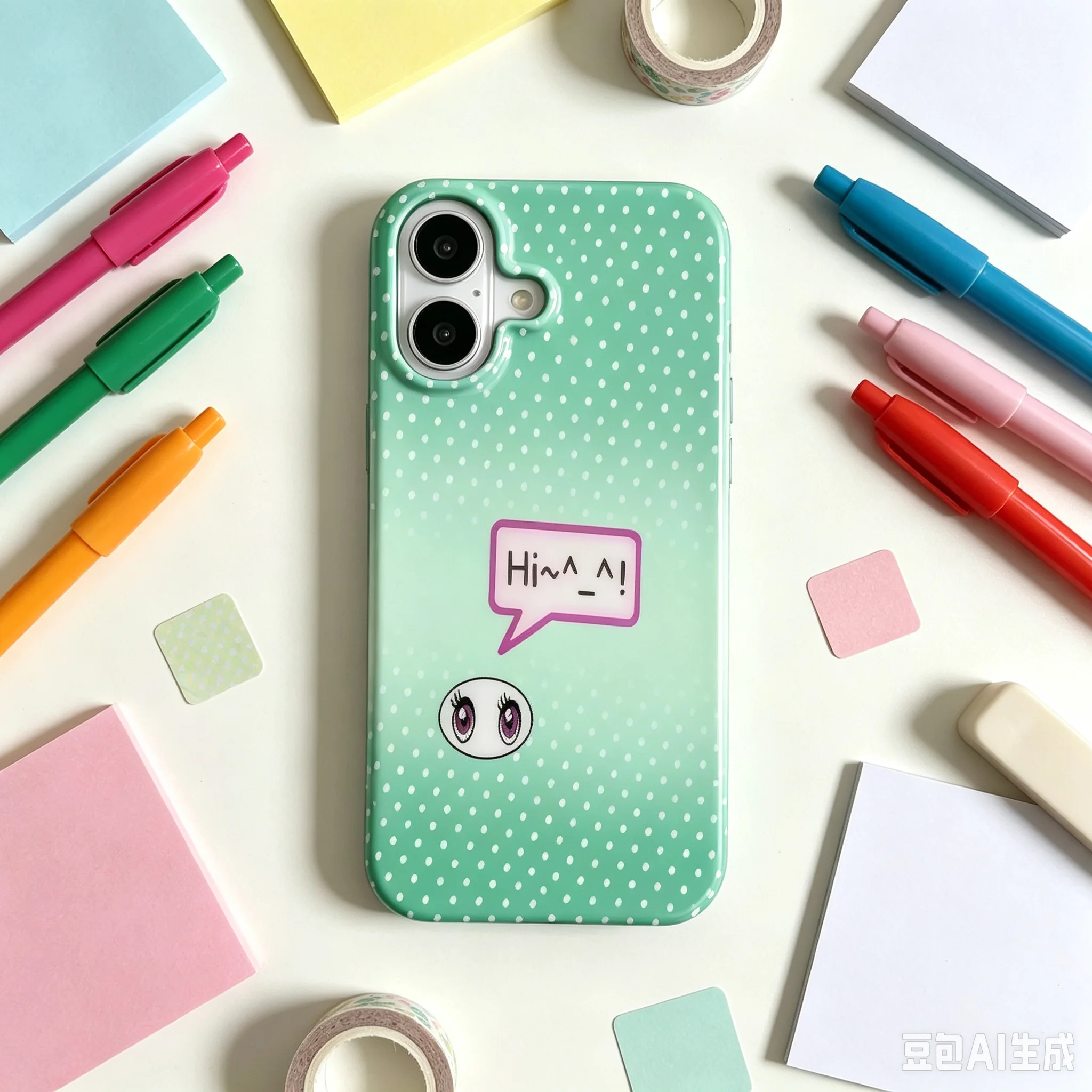 เคสโทรศัพท์ลายจุดสีขาวสไตล์นิช - Phone Cases Kawaii บทวิจารณ์และราคา