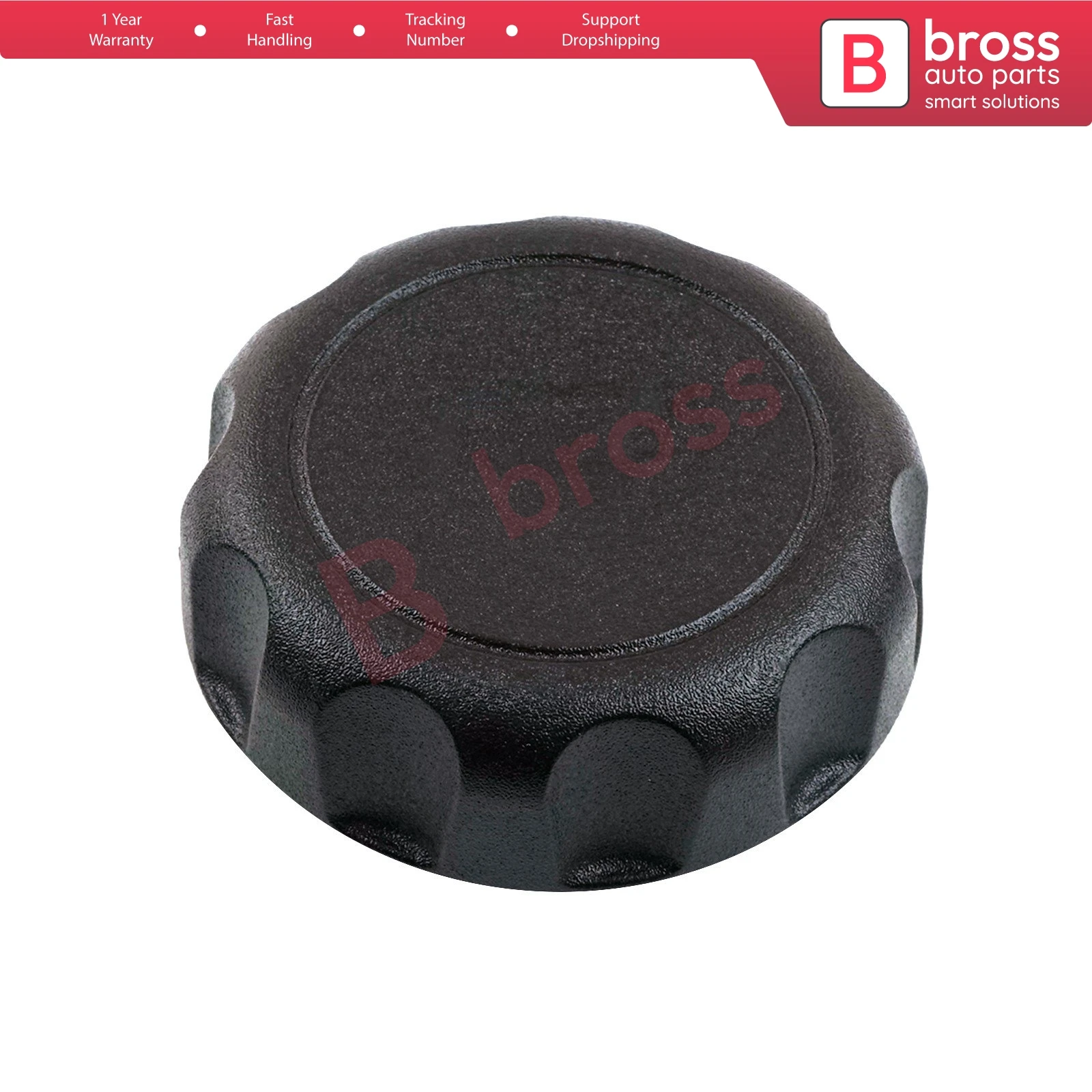 Bross Auto Parts BDP887 1 Piece Seat Reclining Adjustment Knob BLACK COLOR 167807 for Vauxhall Opel Vectra Astra Made in Turkey