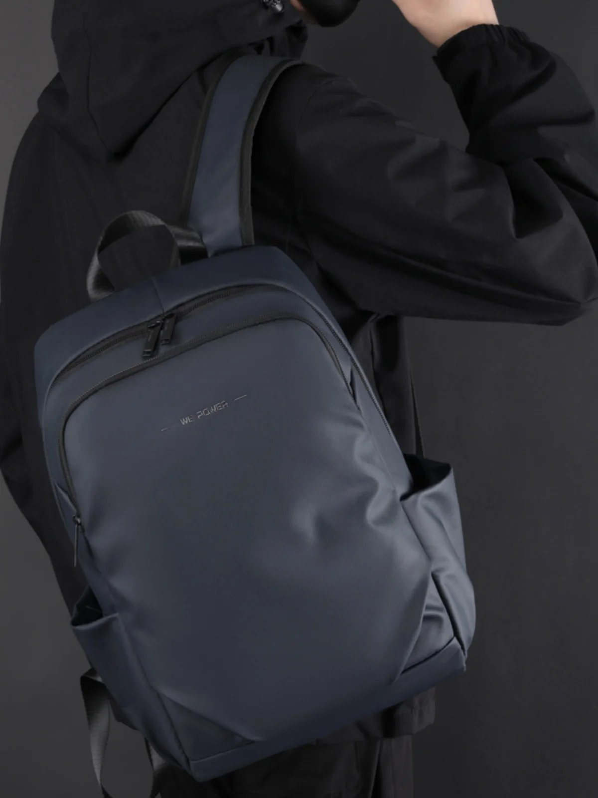 حقيبة كاجوال للرجال من Sle Bapa للسفر والمدرسة والرياضة في الهواء الطلق والترفيه في الهواء الطلق حقيبة كتف مزدوجة من مادة النايلون