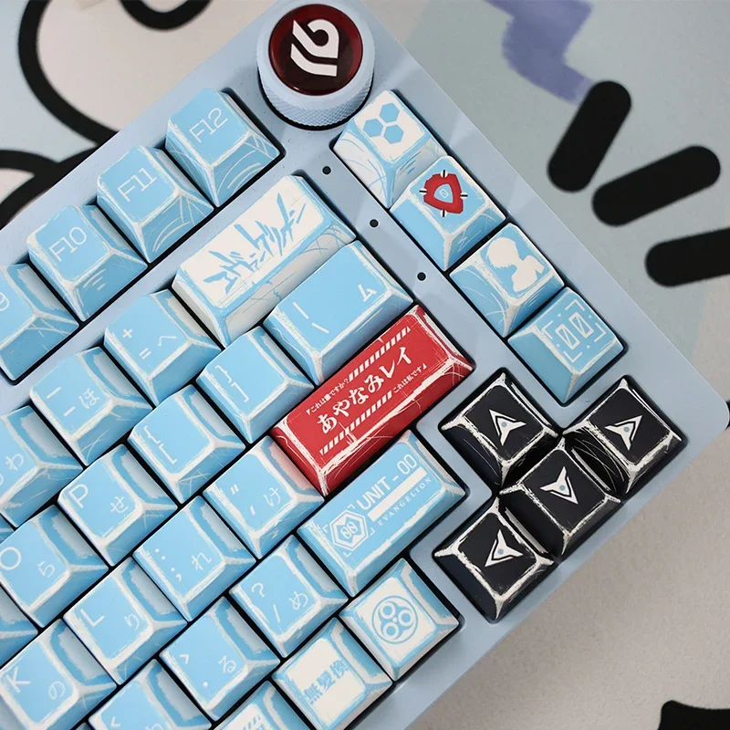 

Animation wind zero machine PBT keycap sublimation 68/87/108 keyboard cap wooting personalized key