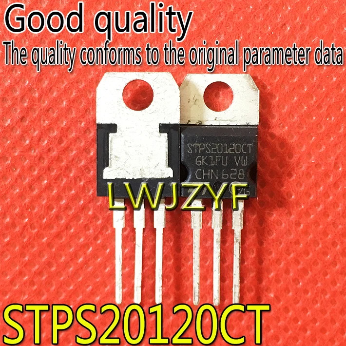 Nuevo STPS20120CT STPS20120 TO-220 STPS20120 MOSFET, envío rápido, 1 unidad
