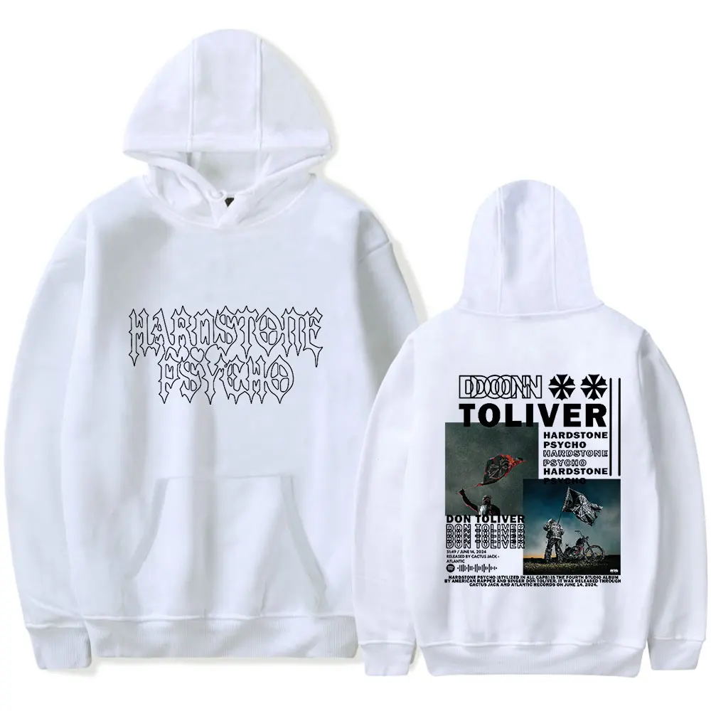 Don Toliver Hardstone Hoodie Pocket Drawstring Hoodie Streetwear Long-Sleeved Pullover Man/Woman Hip Hop Hoodies