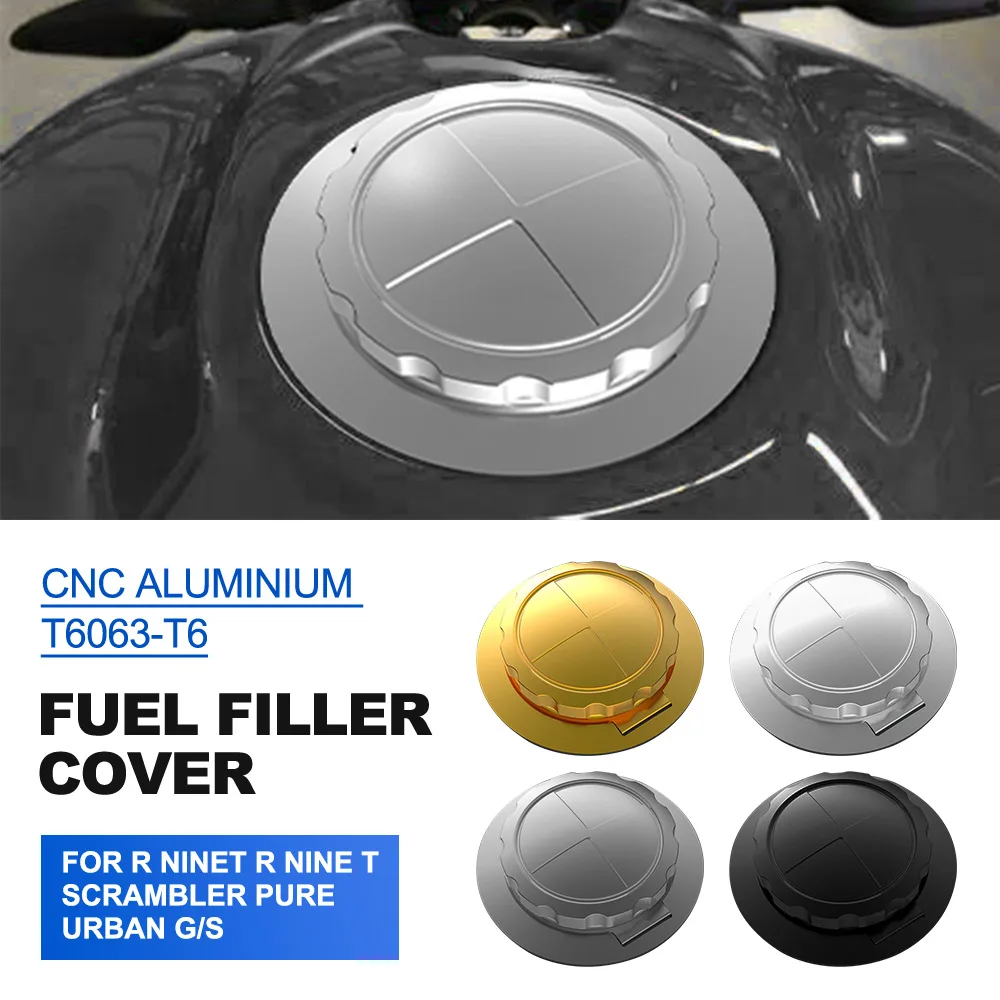 For BMW R NineT R Nine T Scrambler Pure Urban G/S Retro Oil Cap Fuel Petrol Gas Tank Cover Cafe Racer Motorcycle Fuel Tank Cap
